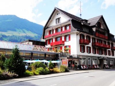 Hotel Loewen Lungern Exterior foto